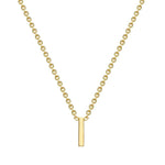 Load image into Gallery viewer, 9ct Gold Mini Initial I Necklace
