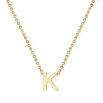 Load image into Gallery viewer, 9ct Gold Mini Initial K Necklace
