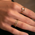 Load image into Gallery viewer, 9ct Gold Heart &amp; Arrow Ring
