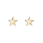 Load image into Gallery viewer, 9ct Gold Small Star Studs
