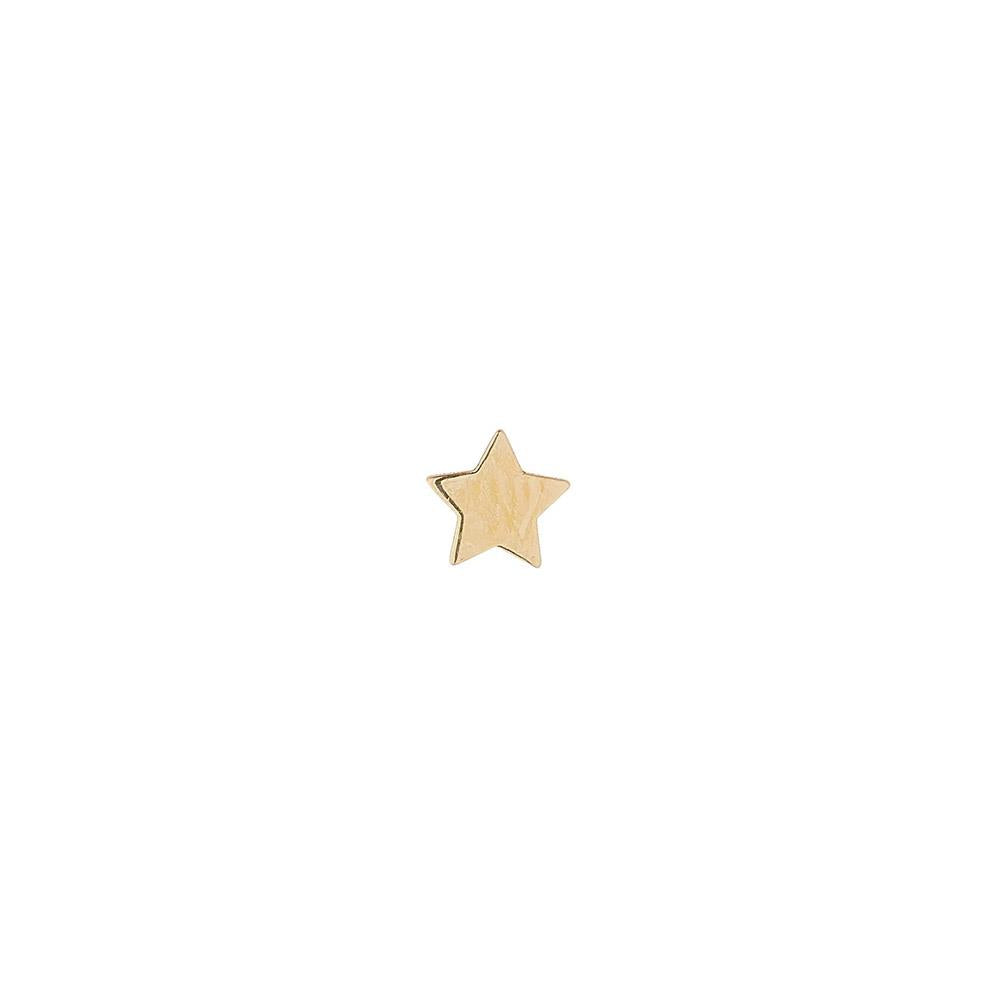 9ct Gold Star Cartilage Earrings