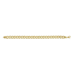 Load image into Gallery viewer, 9ct Gold Tuliped Link Bracelet
