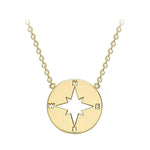 Load image into Gallery viewer, 9ct Gold Compass Chain Necklace
