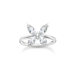 Load image into Gallery viewer, Silver Butterfly Ring
