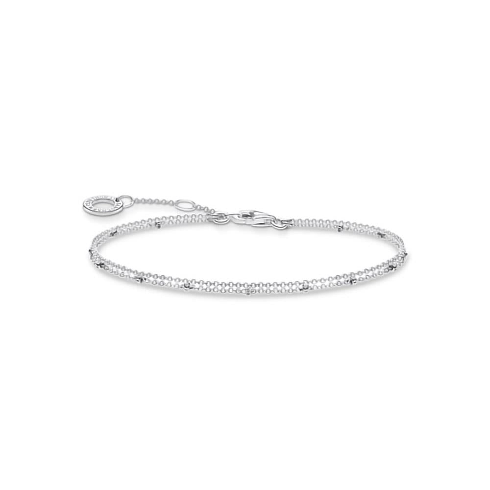 Silver Double Strand Bracelet