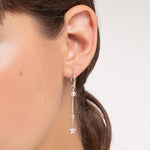 Load image into Gallery viewer, Silver Classic Huggie Single Hoop Earring
