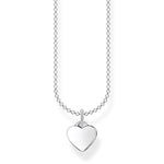 Load image into Gallery viewer, Silver Plain Heart Necklace
