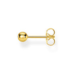 Load image into Gallery viewer, Gold Plated Small Ball Single Stud Earring
