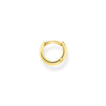 Load image into Gallery viewer, Gold Plated Classic Huggie Single Hoop Earring

